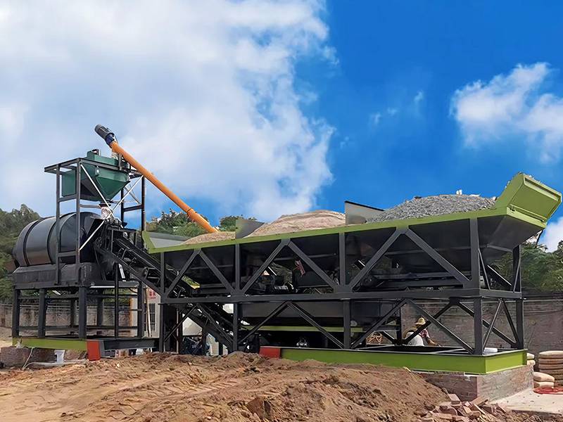 YHZM50 Mobile Concrete Batching Plant