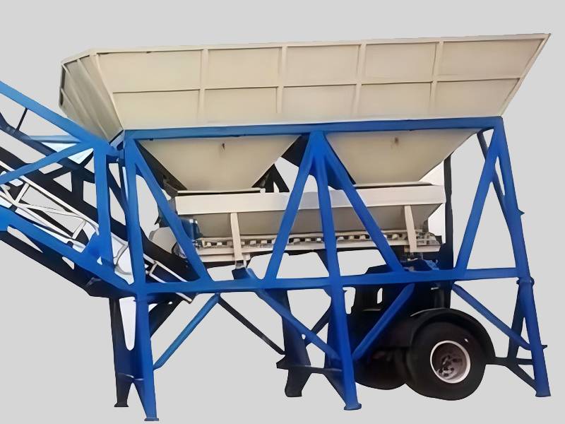 YHZS25 Mobile Concrete Batching Plant