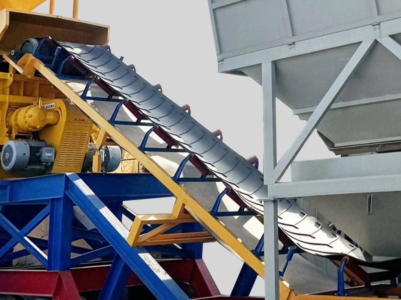 YHZS50F Mobile Concrete Batching Plant