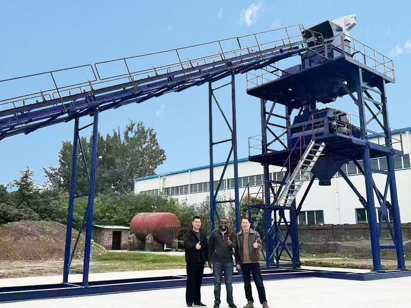 YHZS50 Mobile Concrete Plant