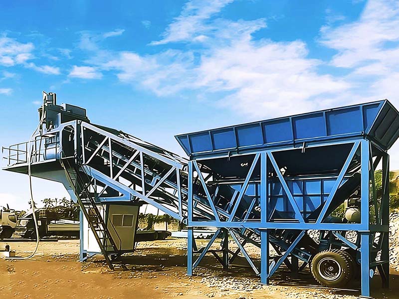YHZS35 Mobile Concrete Plant