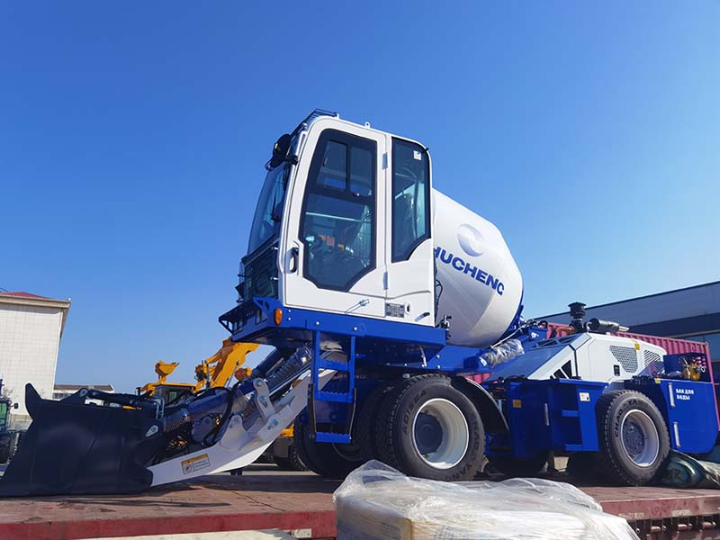 3.5m³ Self-Loading Concrete Mixer Truck to Tajikistan