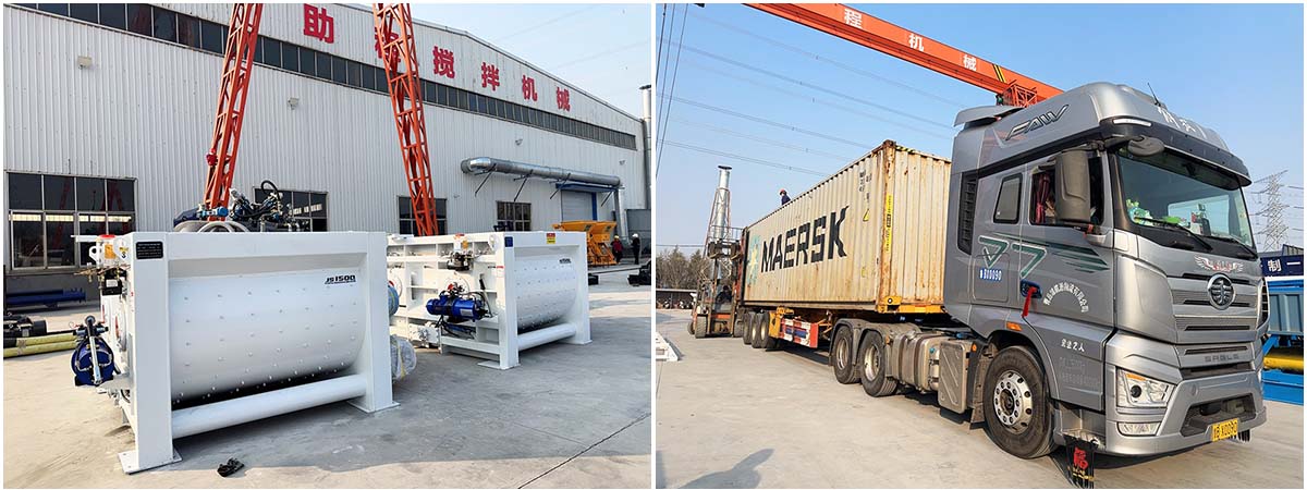 2HZS75 RMC Batching Plant to Ghana