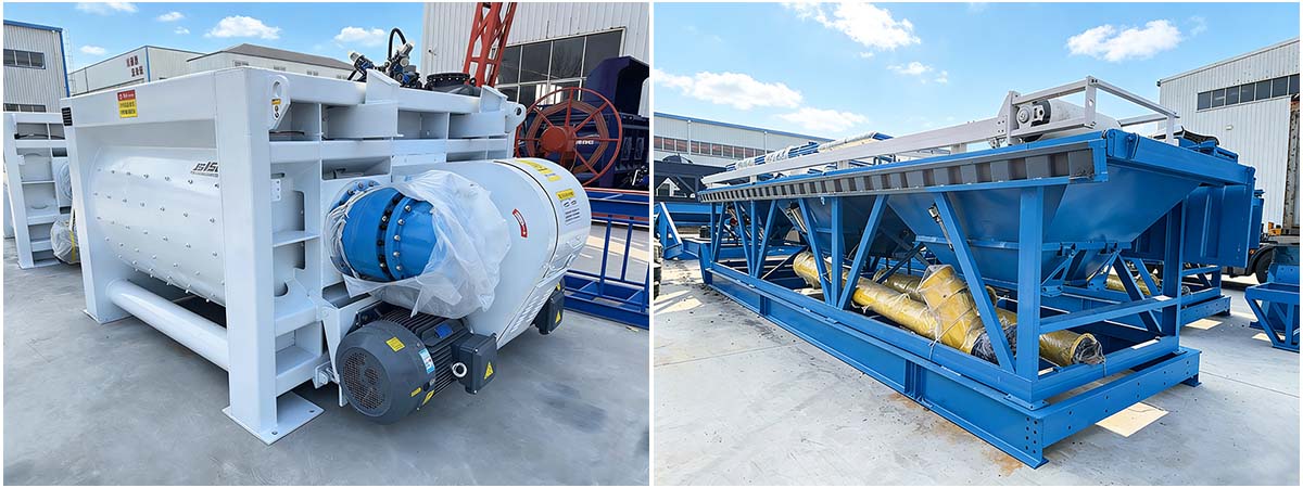 YHZS75 Mobile Batching Plant to Russia