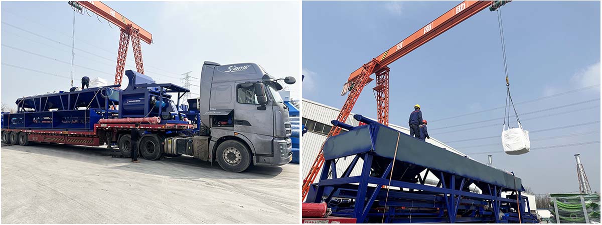 HZS50 Readymix Concrete Plant to Kazakhstan