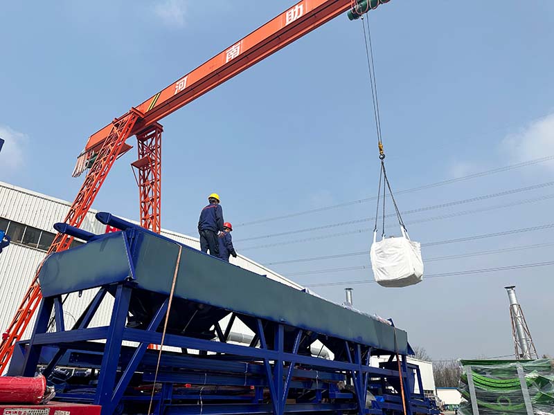 HZS50 Readymix Concrete Plant to Kazakhstan