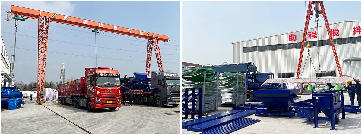 HZS60 Concrete Mixing Plant to Mongolia