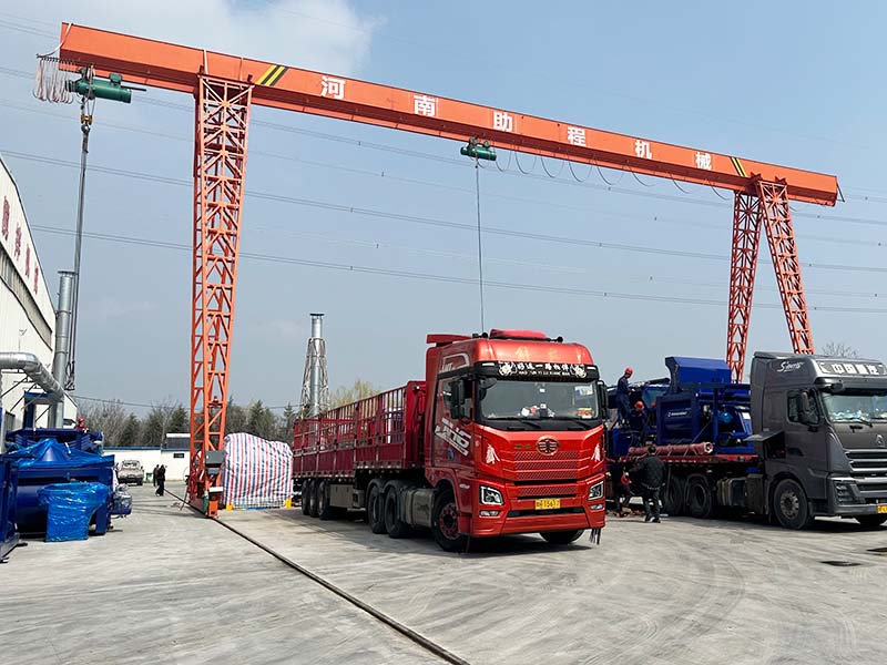 HZS60 Concrete Mixing Plant to Mongolia