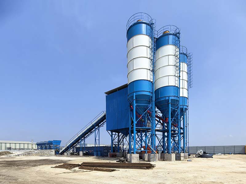 120m³/h Concrete Plant in Indonesia