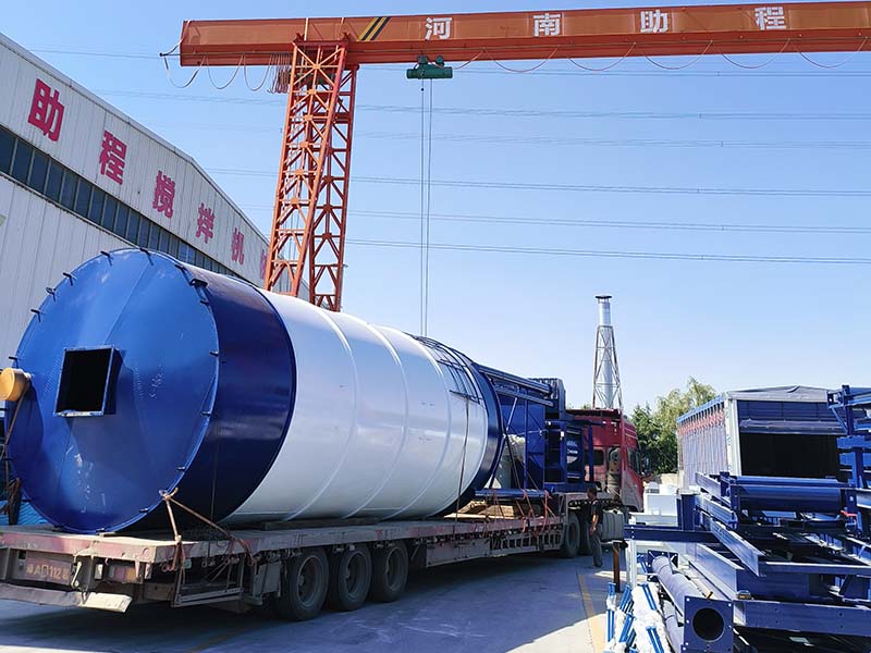 HZS60 Concrete Batching Plant to Kazakhstan