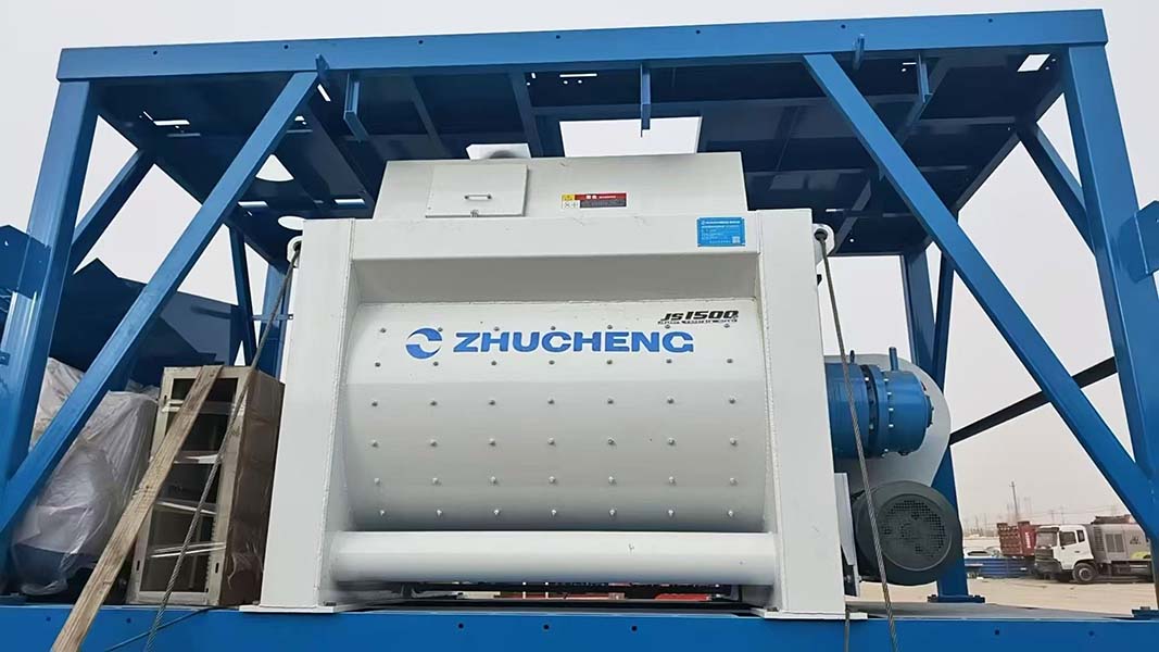 HZS90 Concrete Batching Plant to Tajikistan