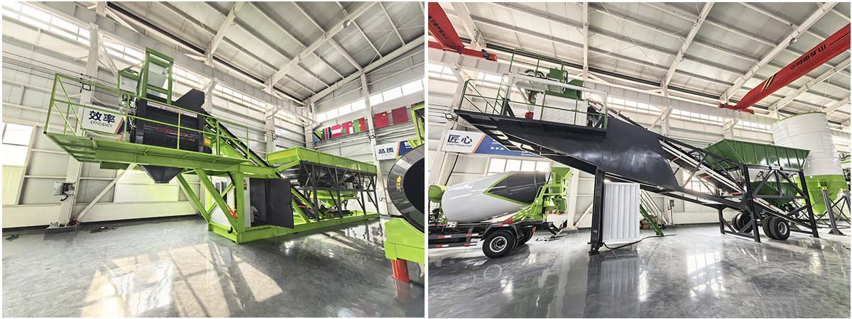 Forced vs Drum Mobile Concrete Batching Plant