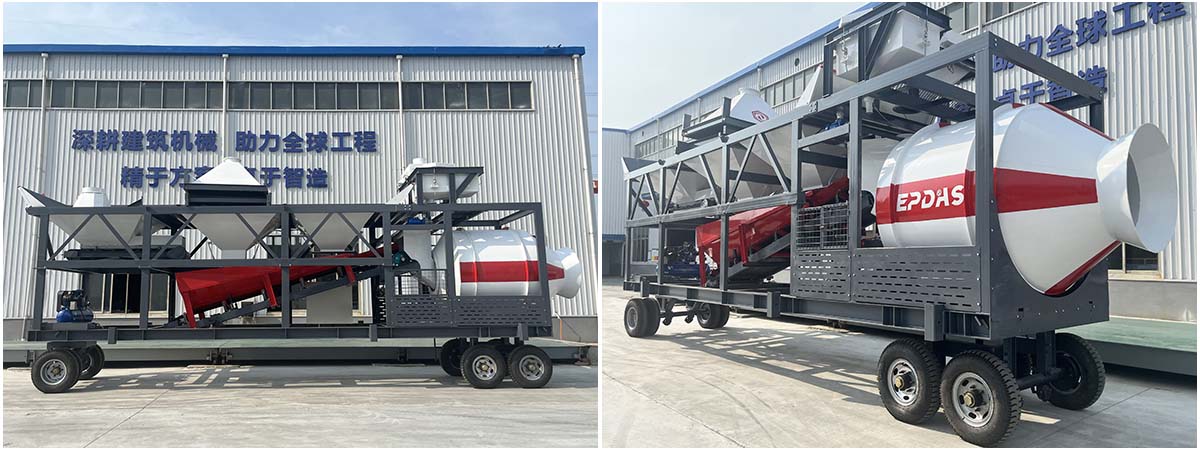 Forced vs Drum Mobile Concrete Batching Plant